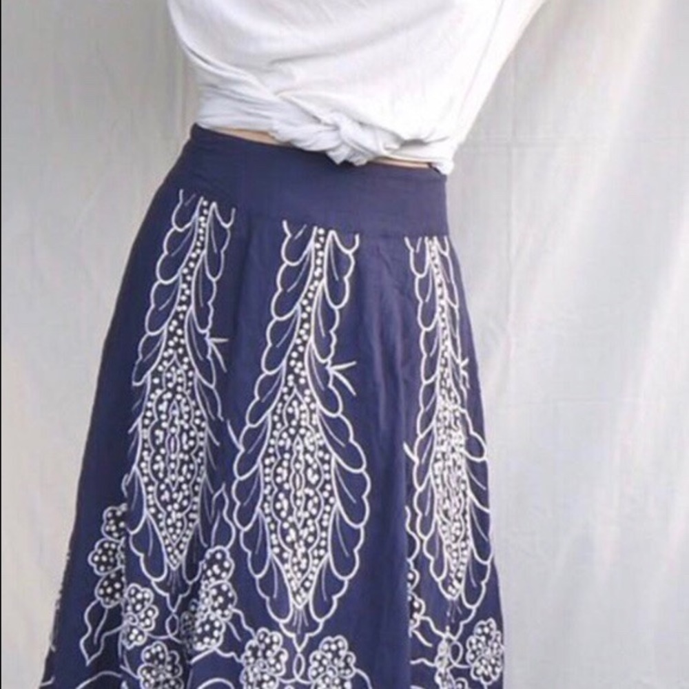 VINTAGE | MEDITERRANEAN Midi Skirt - Picture 4 of 4